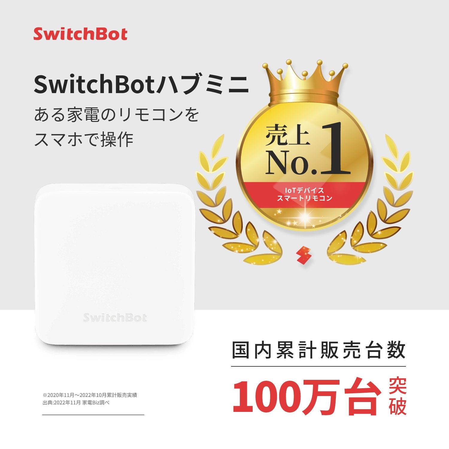 SwitchBot ハブミニ｜リモコンを一つにまとめるスマートリモコン ...